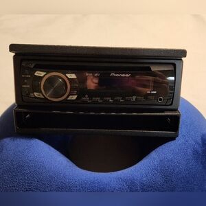 PIONEER Black and Silver Car Stereo Receiver